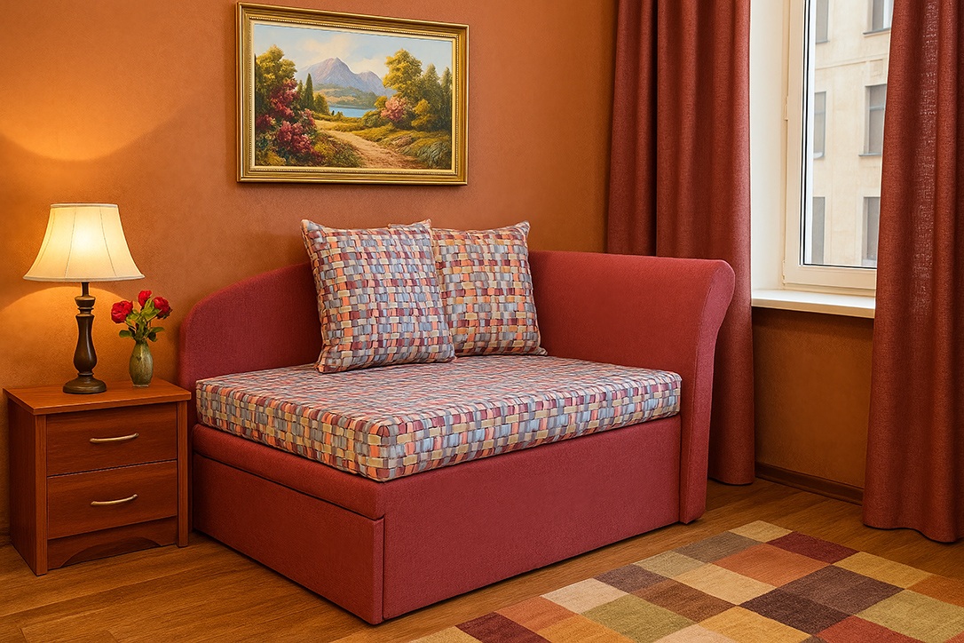 Zoé fotelágy Akciós szövettel