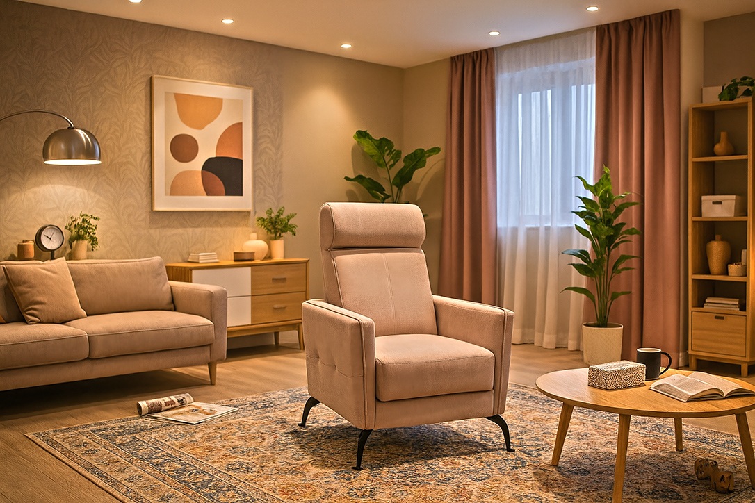 Reno relax fotel Akciós szövettel