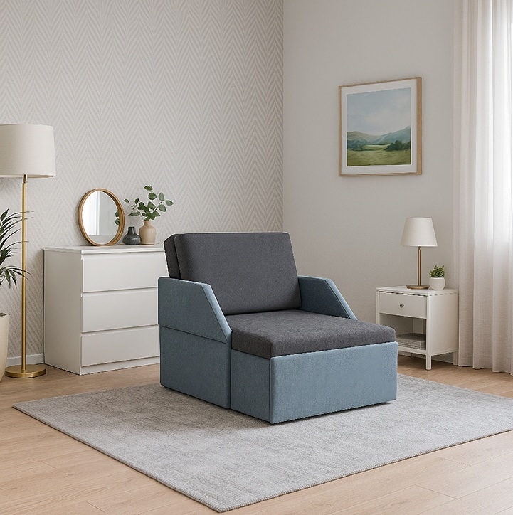 Karos fotelágy KH 5cm Akciós szövettel