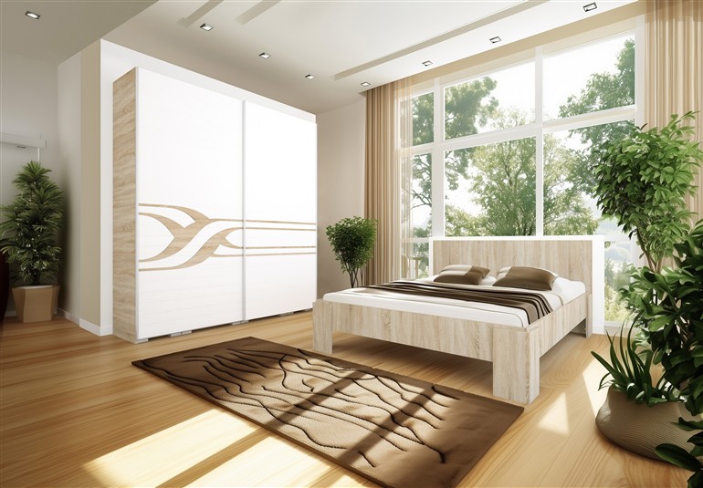 Ronin tolóajtós gardróbszekrény 214 cm