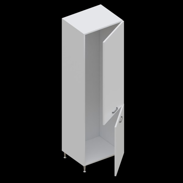 Minerva állószekrény  beépíthető hűtős  - 60 cm széles elem