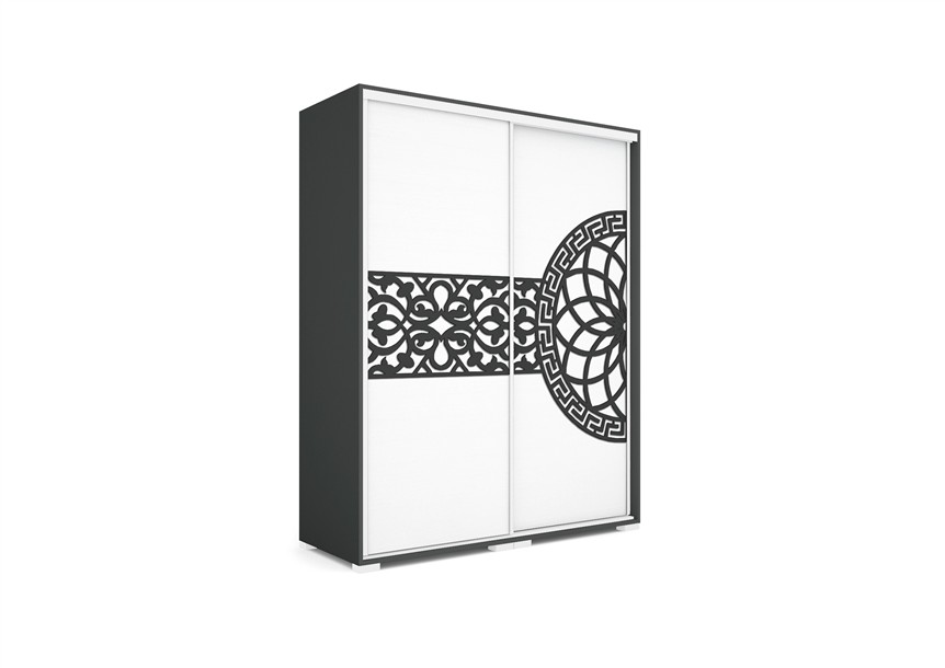 Lótus tolóajtós gardróbszekrény 160 cm