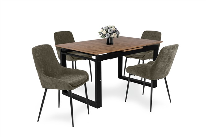 Maxim szék Kornél asztallal - 4 személyes étkezőgarnitúra