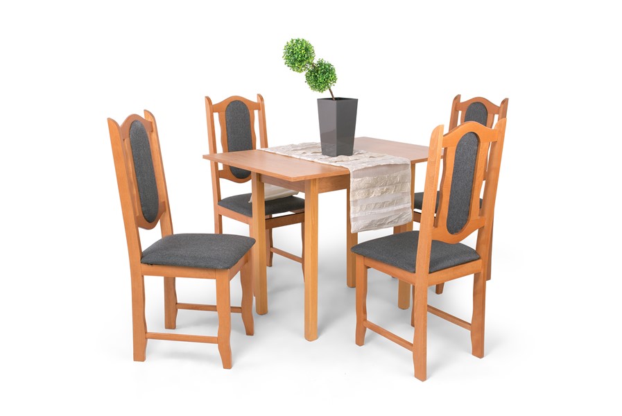Lina szék Fióna asztallal - 4 személyes étkezőgarnitúra