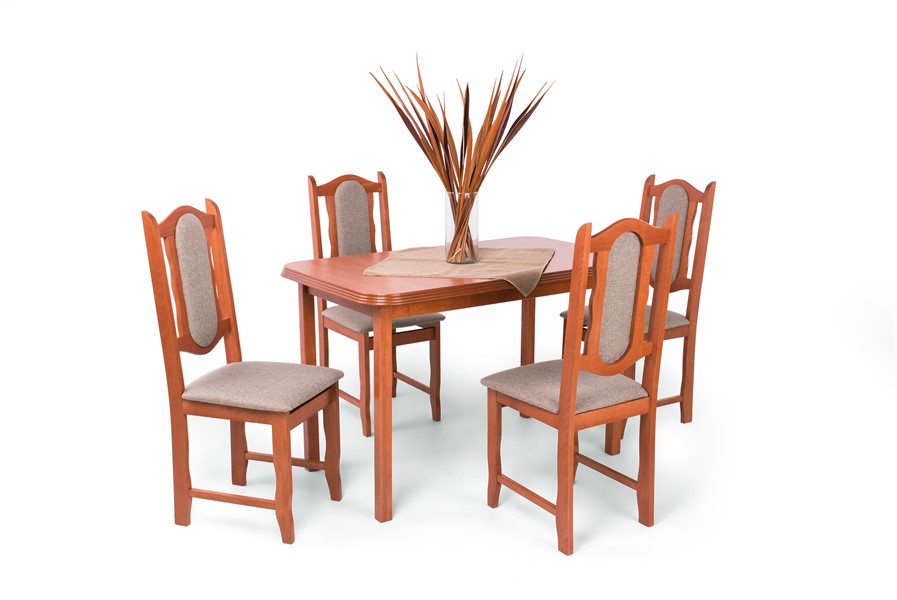 Lina szék Piánó asztallal - 4 személyes étkezőgarnitúra