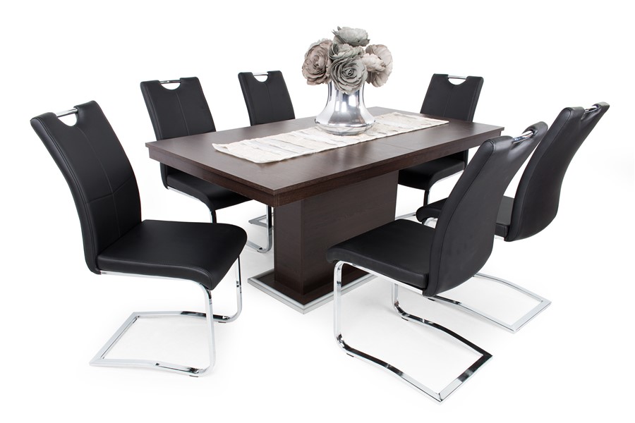 Mona szék Flóra asztallal - 6 személyes étkezőgarnitúra