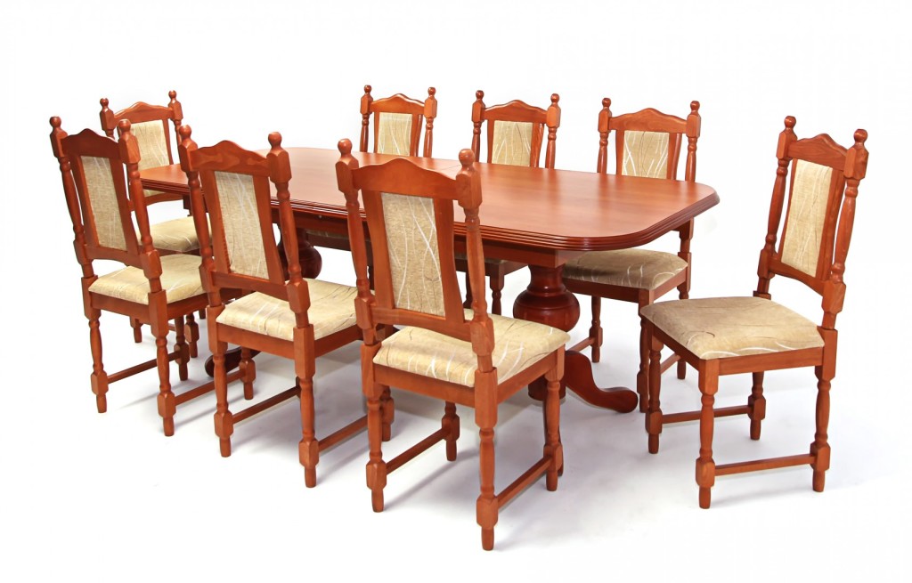 Európa Max asztal Wénusz székkel - 8 személyes