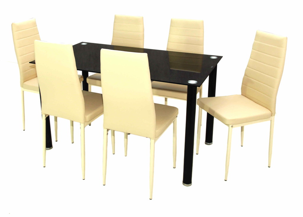 Geri asztal Geri székkel - 6 személyes étkezőgarnitúra
