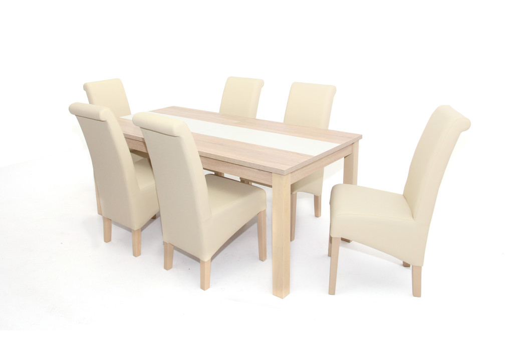 Irish asztal Irish székkel - 6 személyes étkezőgarnitúra