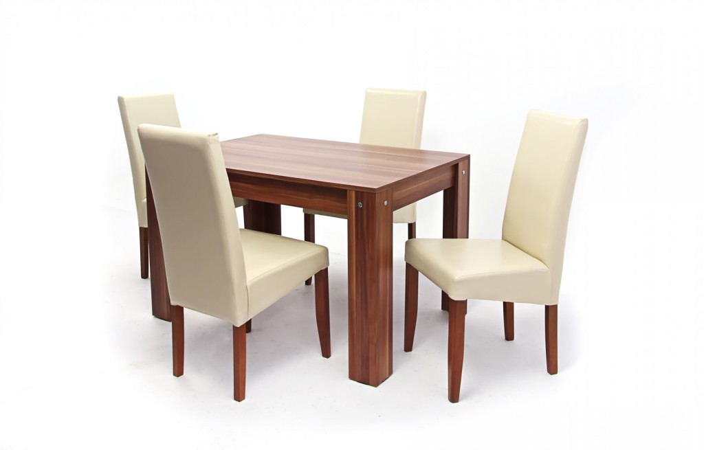 Kis Félix asztal Berta székkel - 4 személyes étkezőgarnitúra