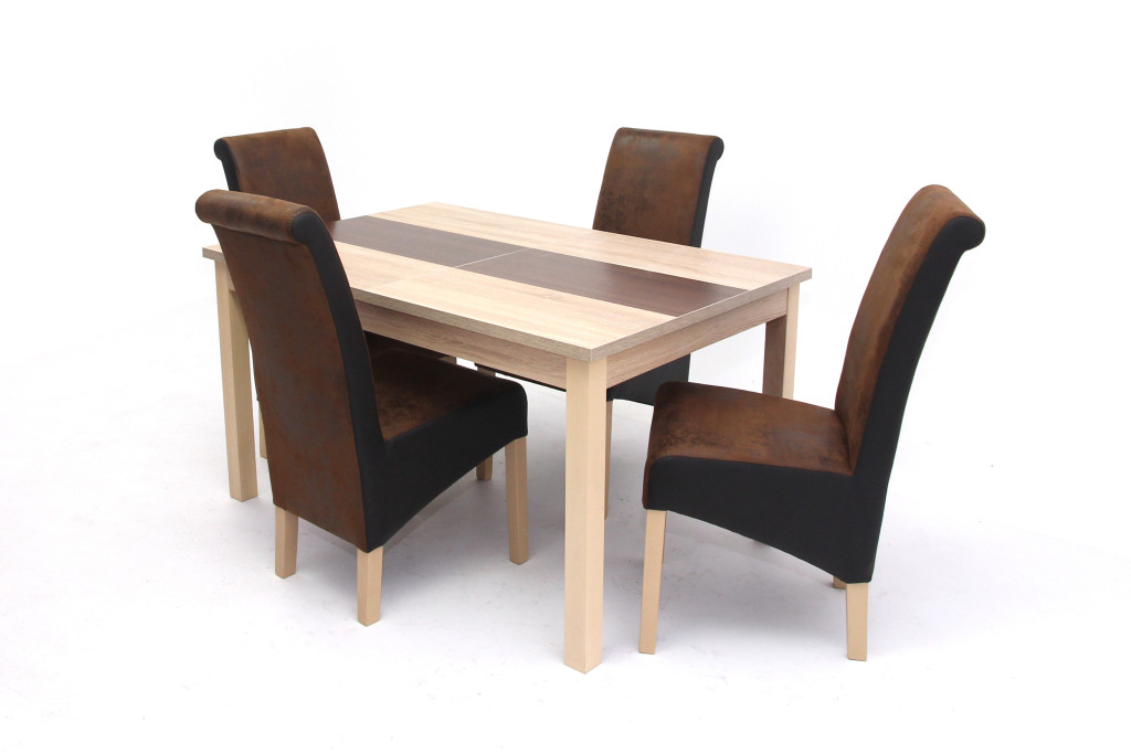 Irish szék kis Irish asztallal - 4 személyes étkezőgarnitúra