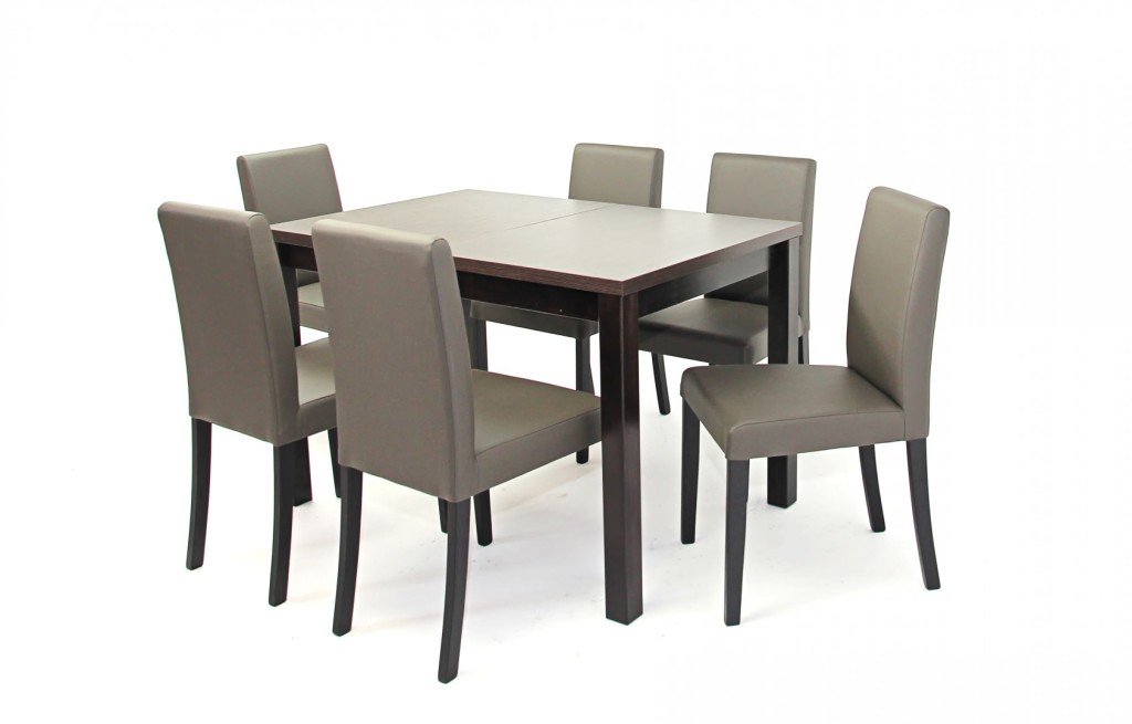 Mokka asztal Kanzo székkel - 6 személyes étkezőgarnitúra