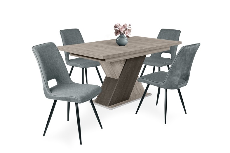 Melon szék Diana asztallal - 4 személyes étkezőgarnitúra