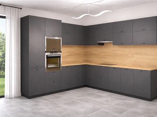 Milánó elemes sarokkonyhabútor 290 x 290 cm 