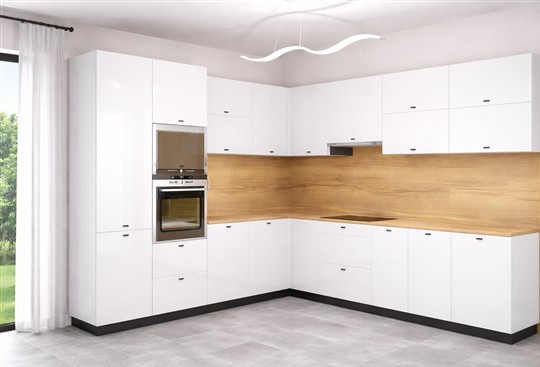 Milánó elemes sarokkonyhabútor 290 x 290 cm 