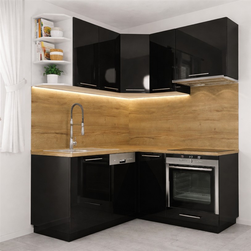 Luca elemes konyhabútor 165x160/60 cm