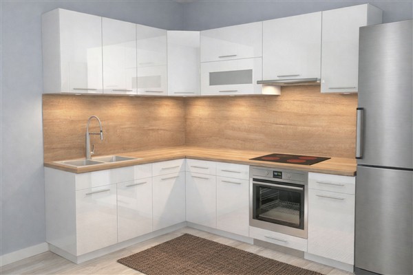 Luca elemes sarok konyhabútor 180x240/60 cm