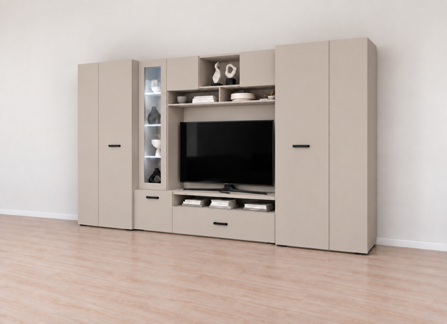Alexa nappali szekrénysor kasmír 330 cm