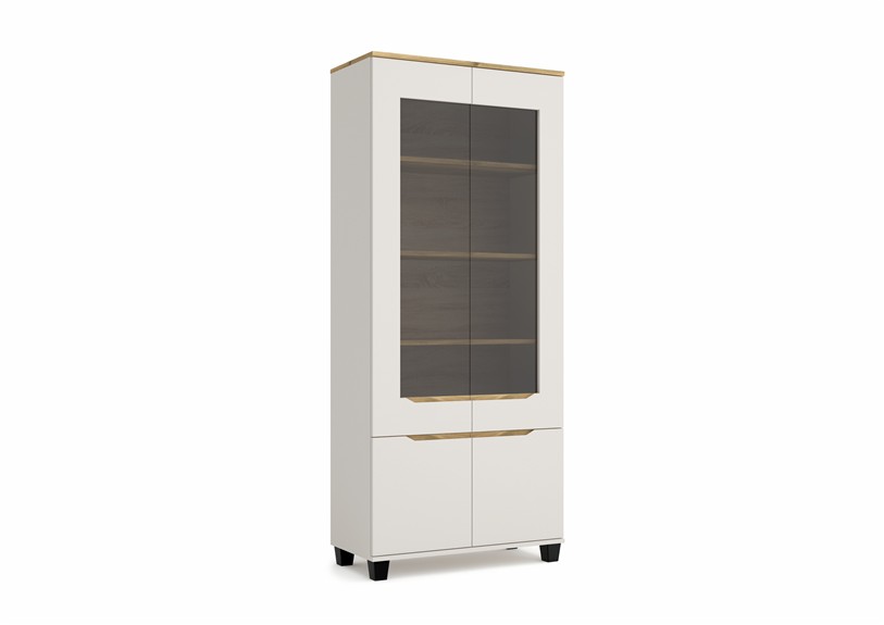 Toscana elemes bútorcsalád TS7 90 cm üveges tálaló elem