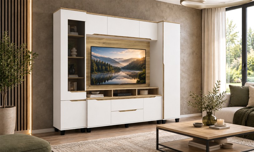 Toscana elemes szekrénysor III. összeállítás 250 cm