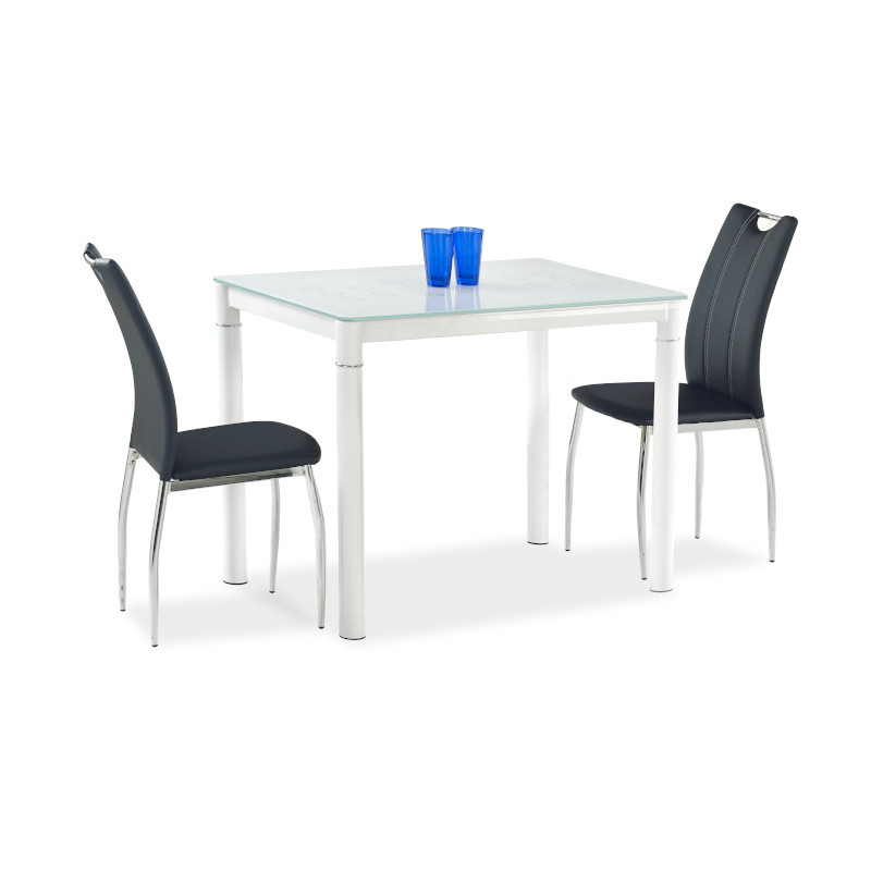 Argus étkezőasztal fehér 100x75 cm