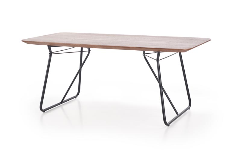 Houston Asztal 180 cm Dió-Fekete