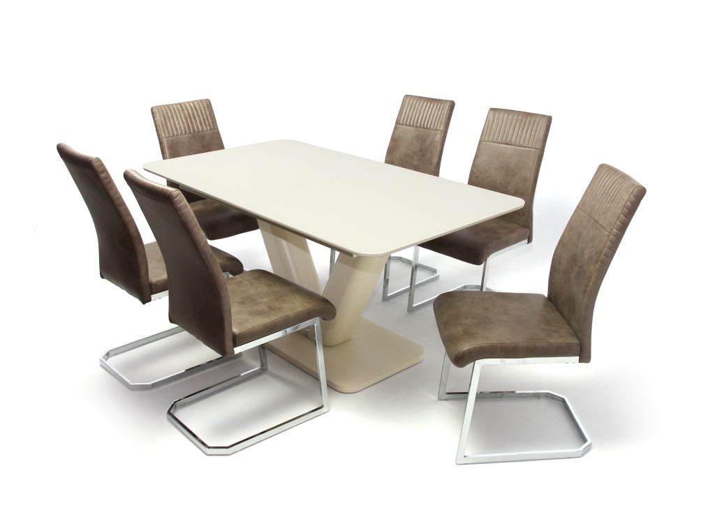 Hektor asztal Rio székkel- 6 személyes étkezőgarnitúra