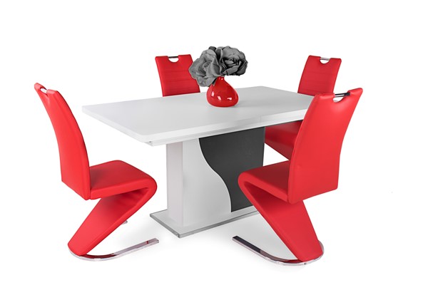Aliz asztal Lord székkel - 4 személyes étkezőgarnitúra