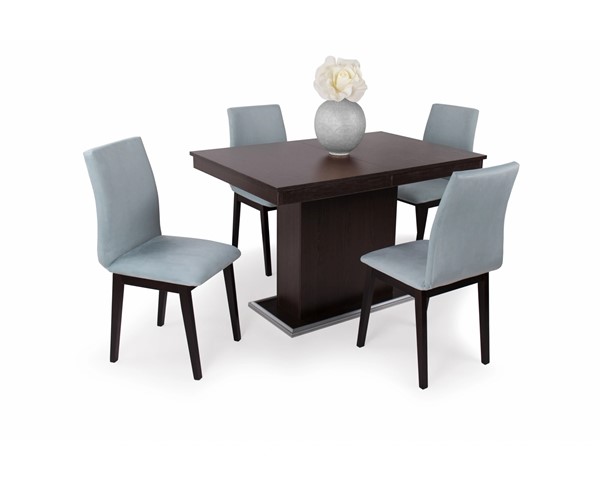 Lotti szék kis Flóra asztallal - 4 személyes étkezőgarnitúra