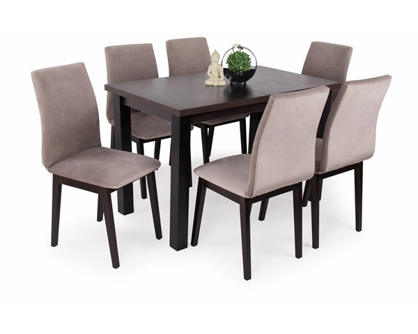 Lotti szék Berta asztallal - 6 személyes étkezőgarnitúra