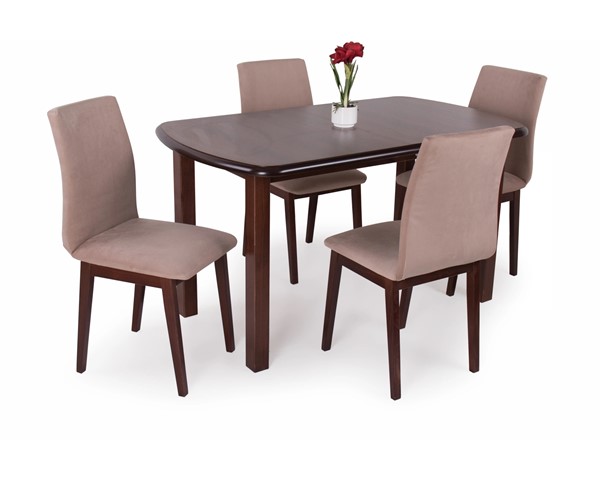 Lotti szék Dante asztallal - 4 személyes étkezőgarnitúra