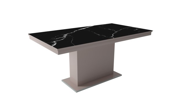 Magasfényű Flóra plusz asztal 160 x 88 cm 