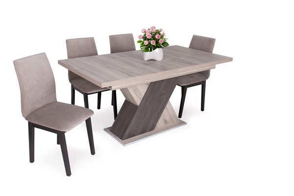 Diana asztal Lotti székkel - 4 személyes étkezőgarnitúra