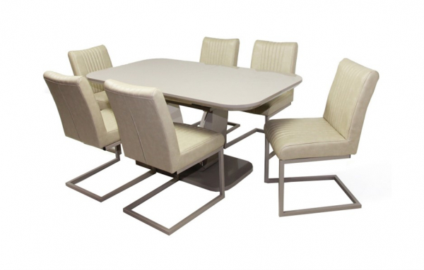 Markó asztal Hektor székkel - 6 személyes étkezőgarnitúra