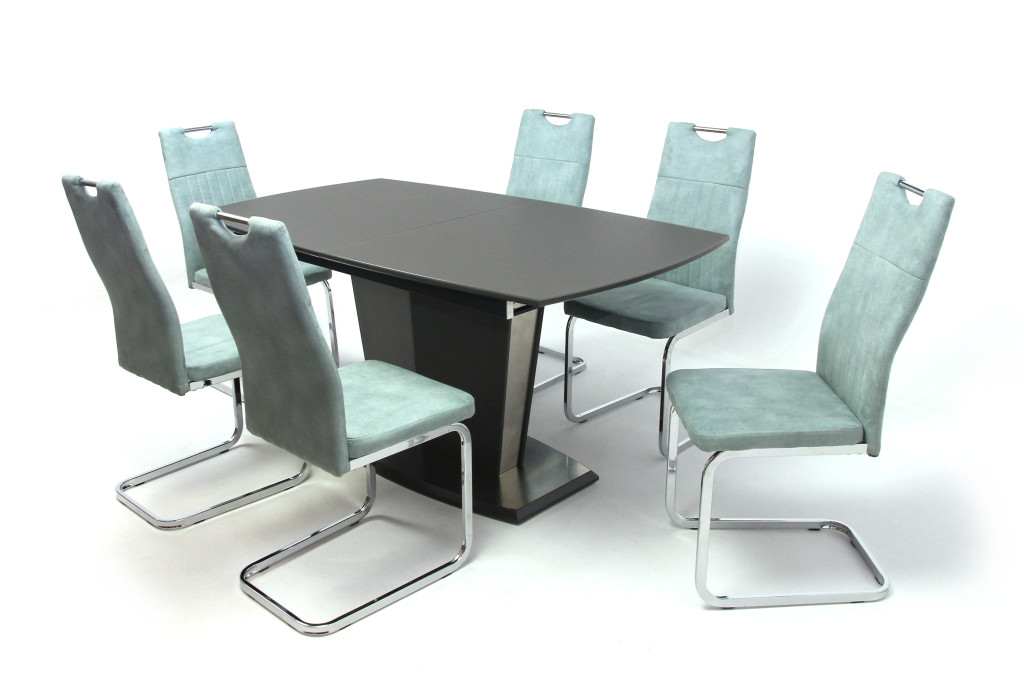 Toni asztal Torino székkel - 6 személyes étkezőgarnitúra