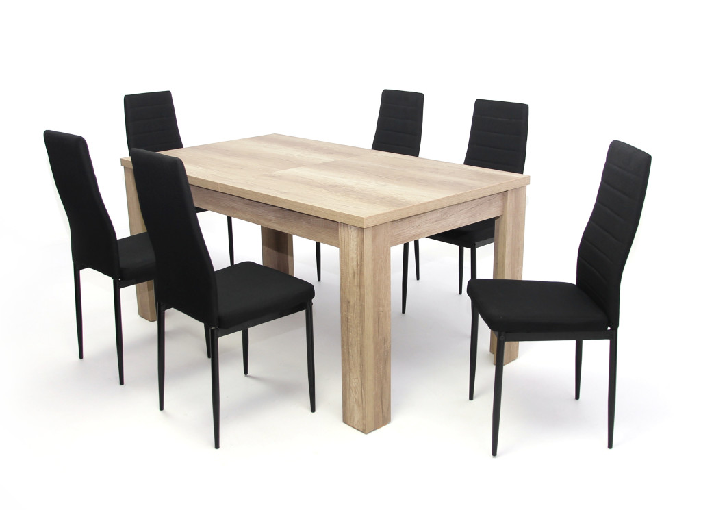 Atos asztal Geri székkel - 6 személyes étkezőgarnitúra