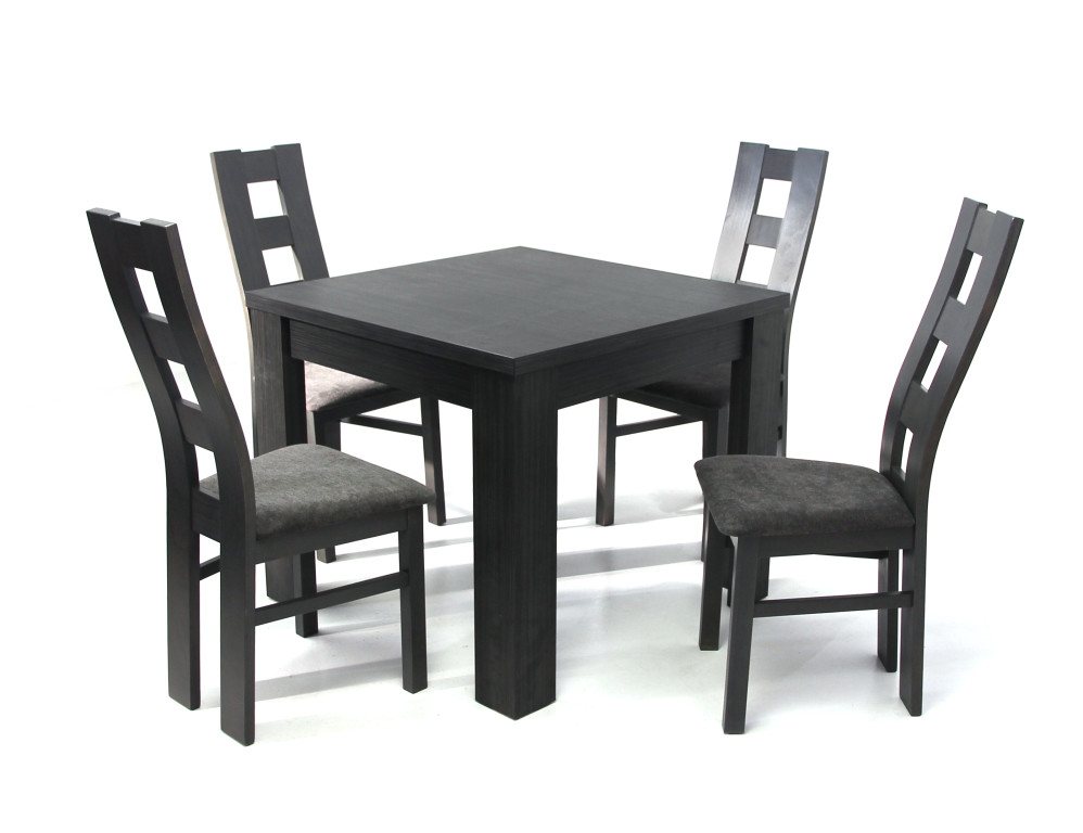 Atos asztal Indiana székkel - 4 személyes étkezőgarnitúra