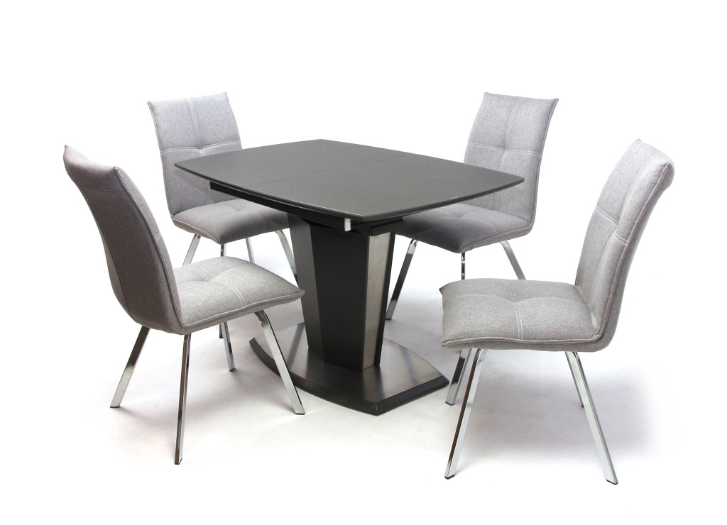Toni asztal Heli székkel - 4 személyes étkezőgarnitúra