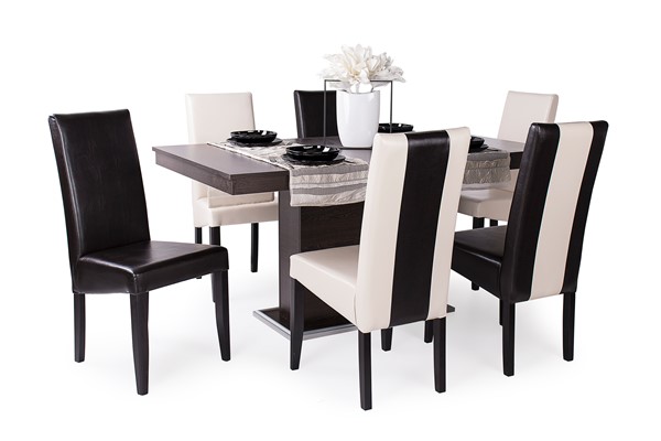 Berta Mix szék Flóra asztal - 6 személyes étkezőgarnitúra