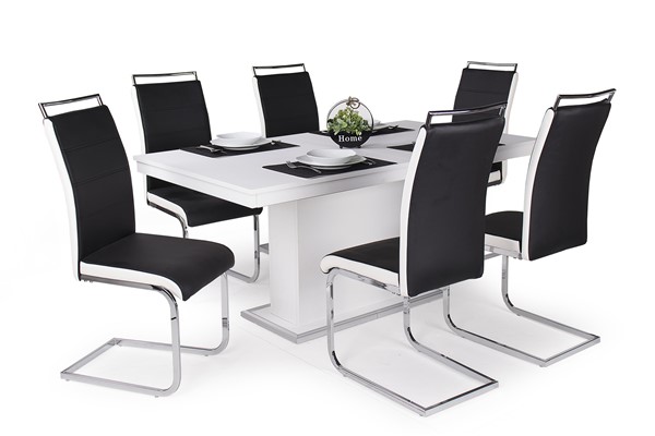 Száva szék Flóra asztal - 6 személyes étkezőgarnitúra