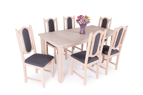 Lina szék Berta asztal - 6 személyes étkezőgarnitúra