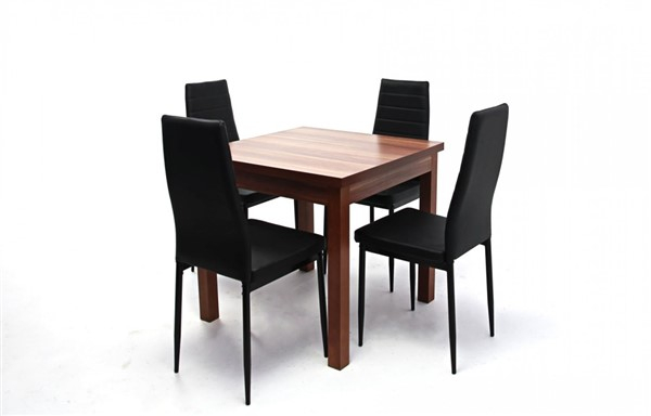 Kis berta asztal Geri székkel - 4 személyes étkezőgarnitúra