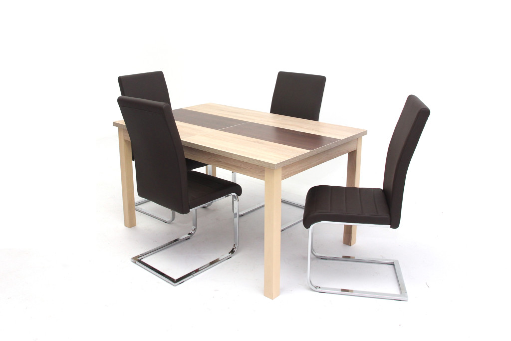 Irish asztal Boston székkel - 4 személyes étkezőgarnitúra