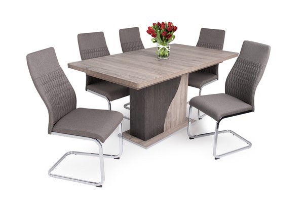 Levante szék Alíz asztallal - 5 személyes étkezőgarnitúra