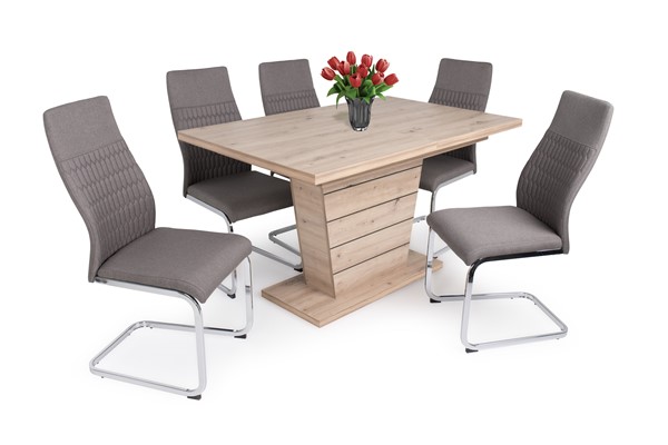 Levante szék Fanni asztallal - 5 személyes étkezőgarnitúra
