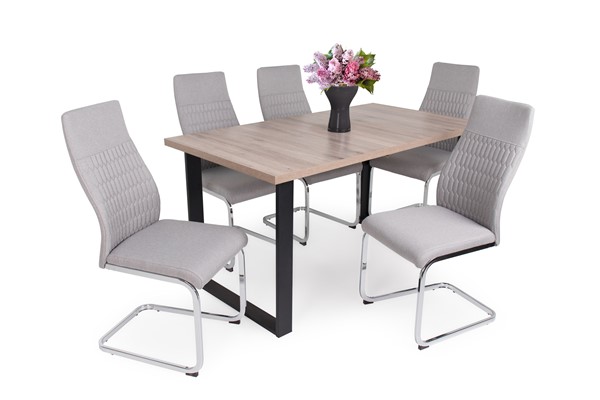 Levante szék Zoé asztallal - 5 személyes étkezőgarnitúra