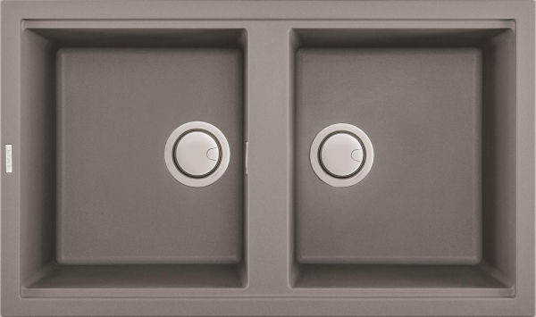 Elleci Best 450 - 2 medencés gránit mosogató csepegtetővel