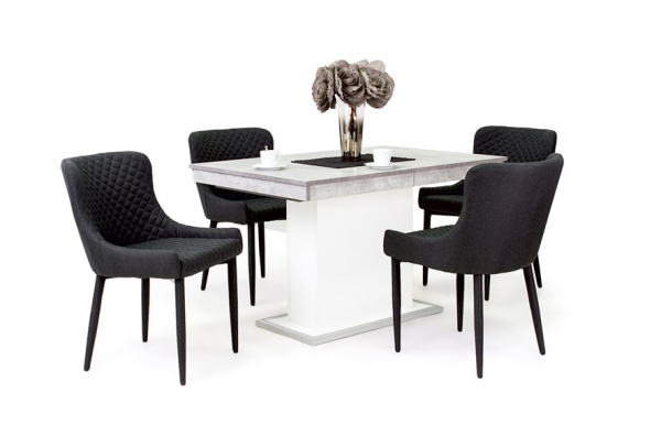 Brill szék kis Flóra asztallal - 4 személyes étkezőgarnitúra