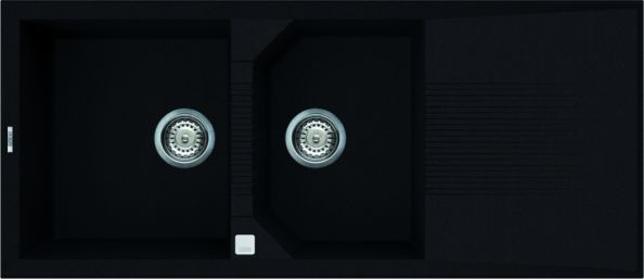 Elleci Tekno 500 2 medence + csepegtetős gránit mosogató