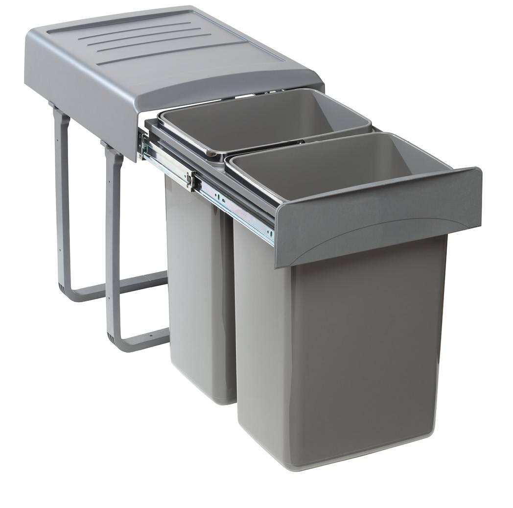 EKOTECH - Beépíthető hulladékgyűjtő MEGA 40 - 2x20 liter (MK)